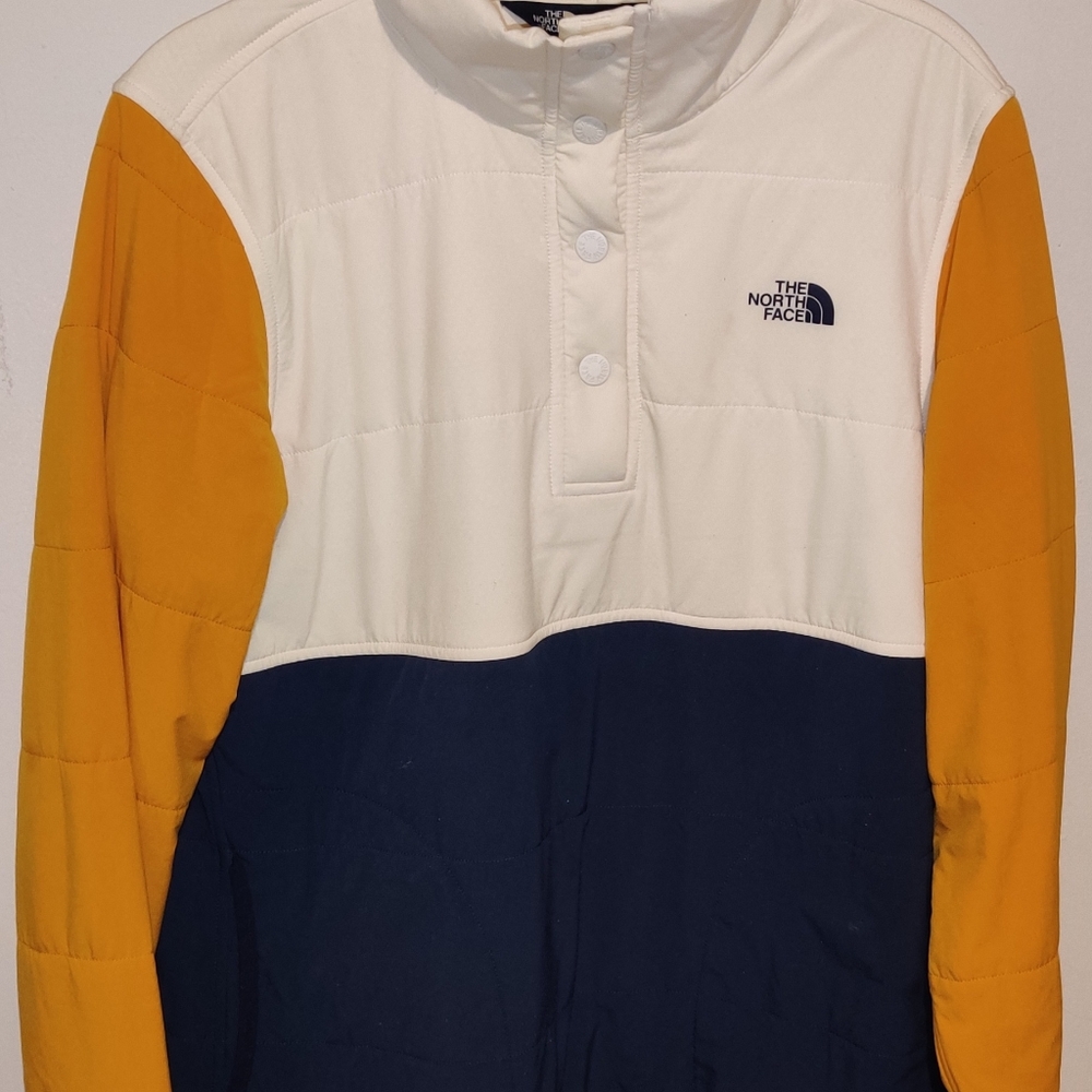 The North Face tricolor sweatshirt